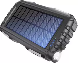 powerbank 20000mah - Denver PSO-20010 MK2 Solar Powerbank 20000mAh - 1 nuotrauka