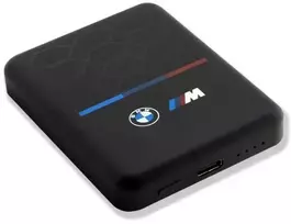 BMW BMPBMS3K22PGVK 3000mAh 5W MagSafe Indukcinis Power Bank Juodas