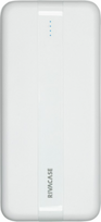 10000 power bank - Rivacase VA2041, 10000mAh, 10W, balta - 1 nuotrauka
