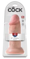 King Cock 10in. Chubby realistiškas dildo