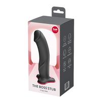 Fun Factory The Boss Stub Black realistiškas dildo