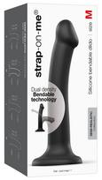 dildo 18 - Strap-On-Me Semi-Real.Dildo M Black realistiškas dildo - 1 nuotrauka