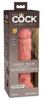 fantazijos lt - King Cock Elite kce 8 Dual Density Cock Light realistiškas dildo - 1 nuotrauka