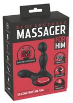 vibratorius masturbatorius - You2Toys Silicone Prostate Plug Vibruojantis analinis dildo - 1 nuotrauka