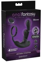 Anal Fantasy Elite afe Ass-Gasm IntiMotion Black Vibruojantis analinis dildo