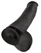 w king - King Cock 15" Cock w Balls Dar realistiškas dildo - 2 nuotrauka