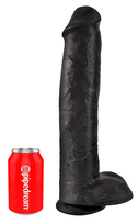 w king - King Cock 15" Cock w Balls Dar realistiškas dildo - 5 nuotrauka