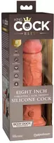 King Cock Elite kce 8 dd Vibrating Cock Tan realistiškas dildo