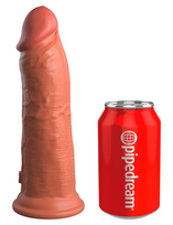 falo imitatoriai - King Cock Elite kce 8 dd Vibrating Cock Tan realistiškas dildo - 5 nuotrauka