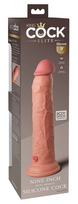 tanku modeliukai - King Cock Elite kce 9 Dual Density Cock Light realistiškas dildo - 2 nuotrauka