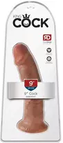 falo imitatoriai - King Cock kc 9" Cock Tan realistiškas dildo - 1 nuotrauka