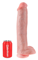 w king - King Cock 15" Cock w Balls realistiškas dildo - 5 nuotrauka