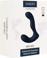 masturbatorius - Svakom Iker Neo Vibruojantis analinis dildo - 1 nuotrauka