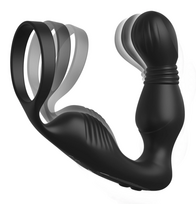 analiniai vibratoriai - Anal Fantasy Elite afe Ass-Gasm Pro P-Spot Milker Vibruojantis analinis dildo - 3 nuotrauka