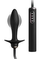 pripuciamas analinis - Anal Fantasy Elite afe Auto-Throb Inflatable Plug Vibruojantis analinis dildo - 3 nuotrauka