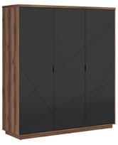 Spinta Forn S471-SZF3D-DDC/CAM, ruda/juoda (Brown/Black)