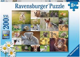Dėlionė Ravensburger Baby Animals 133536V, 200 vnt.