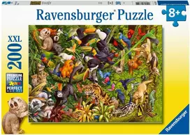 Dėlionė Ravensburger Tropical Rainforest 133512V, 200 vnt.