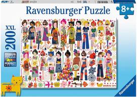 Dėlionė Ravensburger Flowers And Friends 133598V 200 vnt. Įvairių spalvų (Multicolor)
