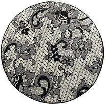 Vonios grindų kilimėlis Foutastic Lace 359CHL1647, įvairių spalvų, Ø 100 cm
