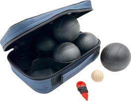 Enero Pro petankės rutulių rinkinys, 6 vnt., Juoda (Black)