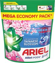 Skalbimo kapsulės Lenor Japanese Blossom, 60 vnt