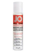 Masažo aliejus-lubrikantas "JO All in one Warming", 30 ml
