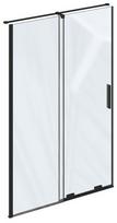 Dušo durys Ravak RODP2, 100 cm x 195 cm, juoda sp./skaidrus