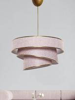Šviestuvas kabinamas Opviq Couper 390FLH1689, E27, 1 x 60 W, Auksinis/Rožinis (Gold/Pink)