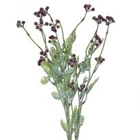 Dirbtinis augalas 248, violetinė sp., 57 cm