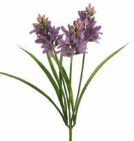 Dirbtinė gėlė Natu 465, žalia sp./violetinė sp., 32 cm