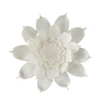 Dirbtinė gėlė 731, balta sp., 28 cm x 8 cm
