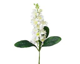 Dirbtinė gėlė hiacintas, balta sp., 60 cm