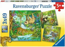 Dėlionė Ravensburger Jungle Fun 051809, 147 vnt.