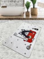Vonios kilimėlių rinkinys Foutastic Dogs Shower 359CHL5164, įvairių spalvų, 120 cm x 70 cm