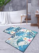 Vonios kilimėlių rinkinys Foutastic Exotic 359CHL2374, įvairių spalvų, 100 cm x 60 cm