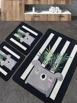 Vonios kilimėlių rinkinys Foutastic Rovio 359CHL5308, įvairių spalvų, 100 cm x 60 cm