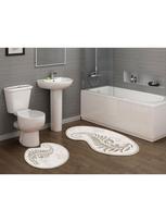 Vonios kilimėlių rinkinys ALANUR HOME, 2 dalys