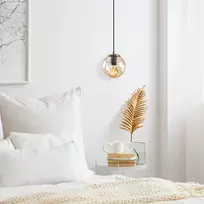 Šviestuvas kabinamas Opviq Efe 2151 584TTM1171, E27, 1 x 40 W, Skaidrus (Transparent)