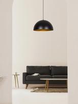 Šviestuvas kabinamas Opviq Sivani MR-723 892OPV1787, E27, 1 x 40 W, Aukso/Juoda (Gold/Black)