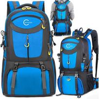 vandeniui atspari kuprine - Carruzzo K403M Žygių kuprinė, 50L, mėlyna (Blue) - 1 nuotrauka