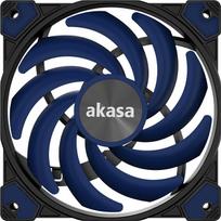 120mm fan - Akasa Alucia XS Slim Fan 120 mm Blue - 1 nuotrauka