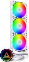 vandens ausintuvas - Montech LightFlow ARGB 360 (W) White - 1 nuotrauka