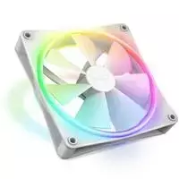 korpuso ventiliatorius - NZXT F140 RGB DUO 140 mm Case Fan RF-D14SF-W1 - 1 nuotrauka