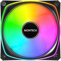 argb fan pack - Montech RX120 PRO Black 3-in-1 Case Fan 120mm - 1 nuotrauka