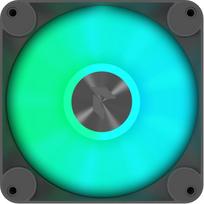 120 mm case - APNX FP1 120mm Black (juodas), 3 vnt. - 1 nuotrauka