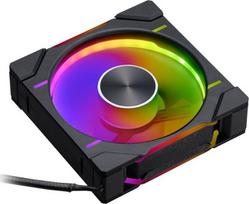 juodi rgb ventiliatoriai - Phanteks D30-120 D-RGB PWM 120mm Black - 1 nuotrauka