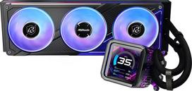 asrock am4 - ASRock Phantom Gaming 360 LCD Cooling - 1 nuotrauka