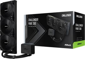 ASRock Challenger Pure 360 Processor Liquid cooling kit 12 cm Black