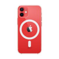 mini telefonai - Apple "Clear Case with MagSafe iPhone 12 mini (MHLL3ZM/ A)" Transparent - 3 nuotrauka